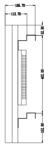 49寸3.5mm液晶拼接屏圖紙